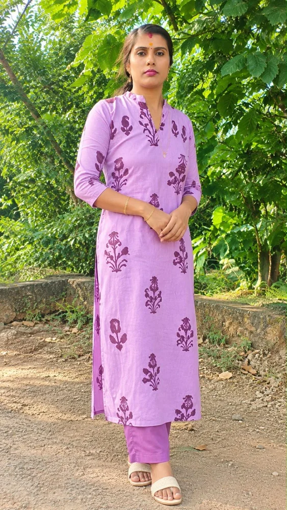Sreekala wearing DZANE